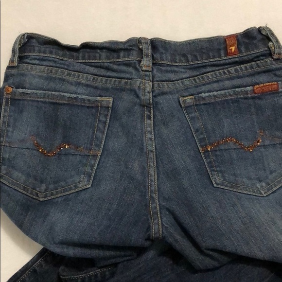 7FAM Bootcut jeans, medium wash, size 29 - Picture 4 of 7